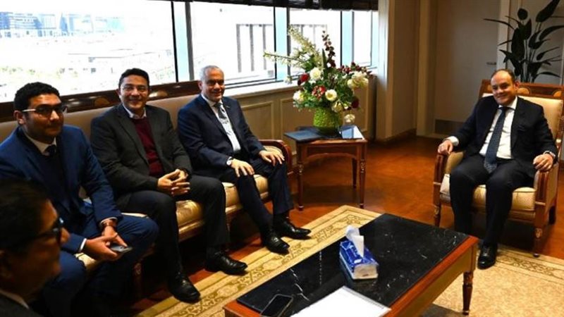 وزير التجارة أثناء