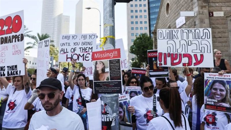 أهالي الأسرى الإسرائيليين