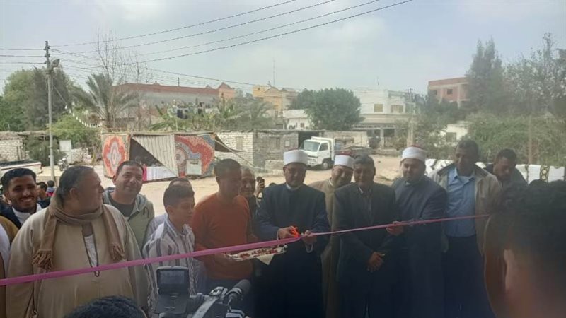 افتتاح 3 مساجد جديدة