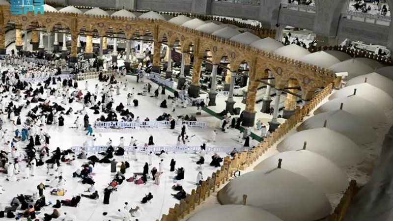 قباب المسجد الحرام