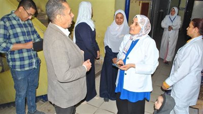 وكيل صحة سوهاج يتفقد سير العمل بمستشفى طما المركزي
