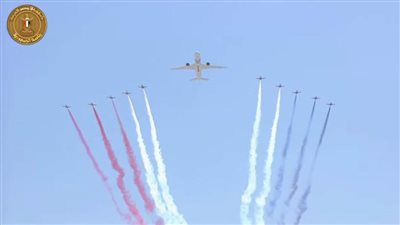 شاهد بالفيديو...عرض جوي مبهر للعاصمة الإدارية الجديدة احتفالا بتنصيب الرئيس السيسي