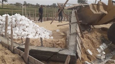 حملات مستمرة لإزالة التعديات على أراضي أملاك الدولة والبناء المخالف بمراكز المنيا