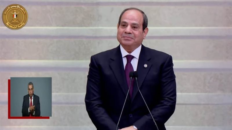 الرئيس السيسي بعد
