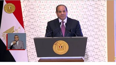 عاجل| الرئيس السيسي في احتفالية ليلة القدر: ندعو الله بأن يسدد على طريق الخير والبناء خطانا