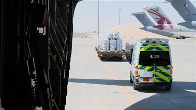 طائرة قطرية تصل مدينة بورتسودان السودانية تحمل مساعدات