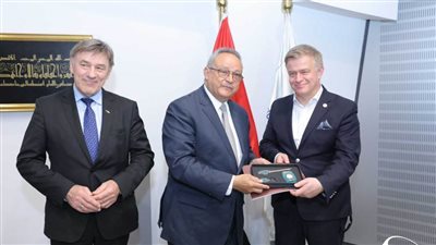 مدير مكتبة الإسكندرية يستقبل سفير جمهورية ليتوانيا 