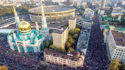 200 ألف شخص يؤدون صلاة عيد الفطر غدا في موسكو وضواحيها