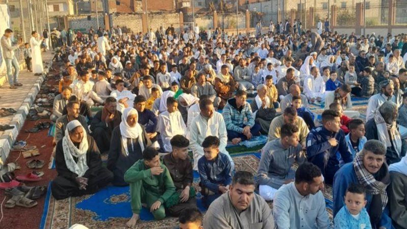 صلاة العيد من داخل