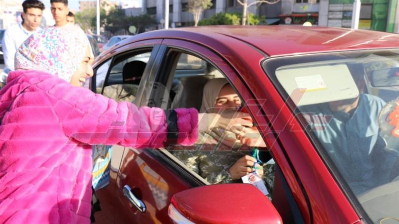 توزيع الهدايا