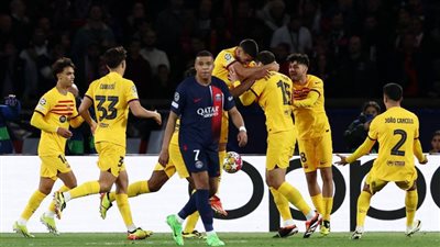 برشلونة يلقن باريس سان جيرمان درسًا قاسيًا في ربع نهائي أبطال أوروبا