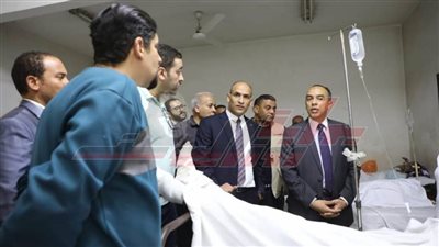 53 مصابًا.. نائب محافظ المنيا يزور مصابي حادث انفجار أسطوانة البوتاجاز بأبوقرقاص.. 