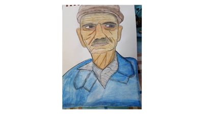 صفاء طه.. رسم بالفم 