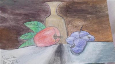 صفاء طه.. رسم بالفم 