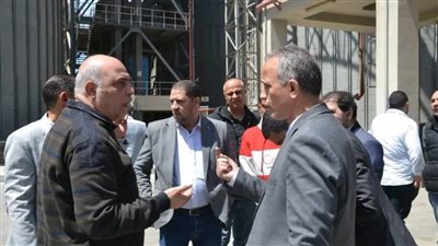 بالصور.. افتتاح موسم توريد القمح بالبحيرة