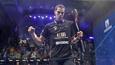 صعود الدجلاوي علي فرج لنهائي بطولة بلاك بول للإسكواش