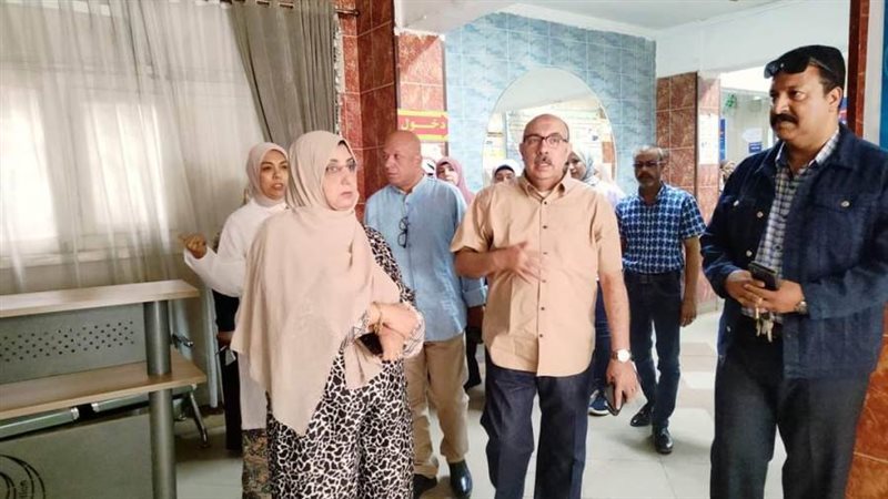 جولة وكيل وزارة الصحة