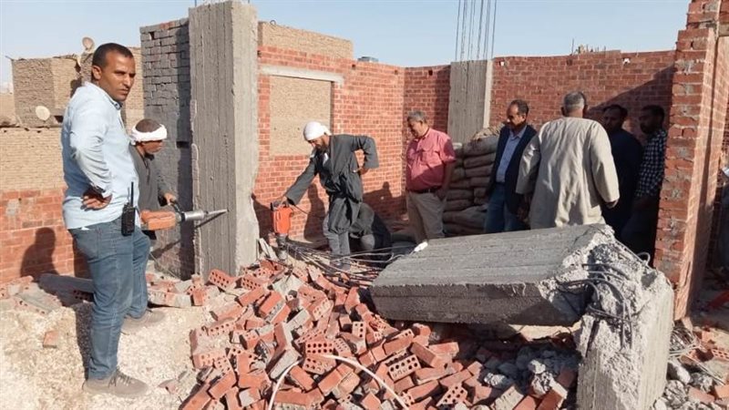 جانب من الإزالات