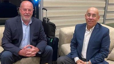 الدهراوي يستقبل رئيس الاتحاد الدولي للكاراتيه بمطار القاهرة 