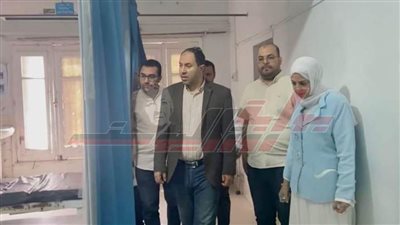 د محمد شقوير يتفقد مستشفى حميات بيلا في كفر الشيخ