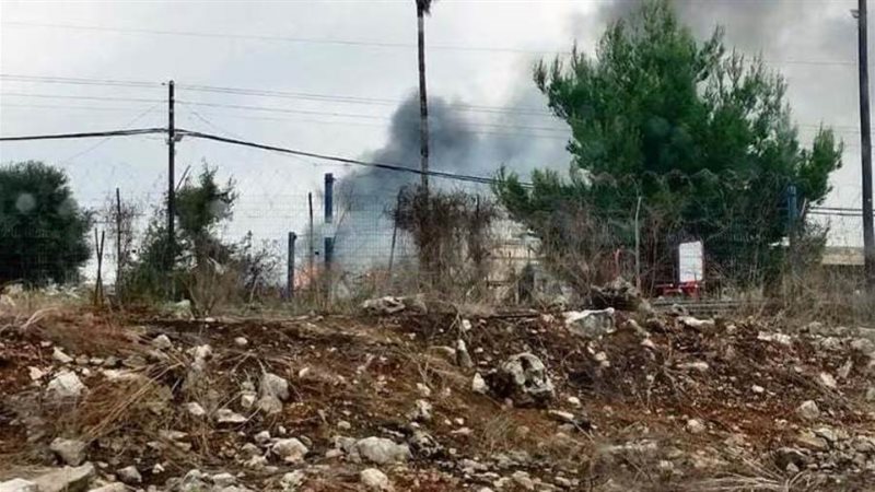 دمار في موقع إسرائيلي