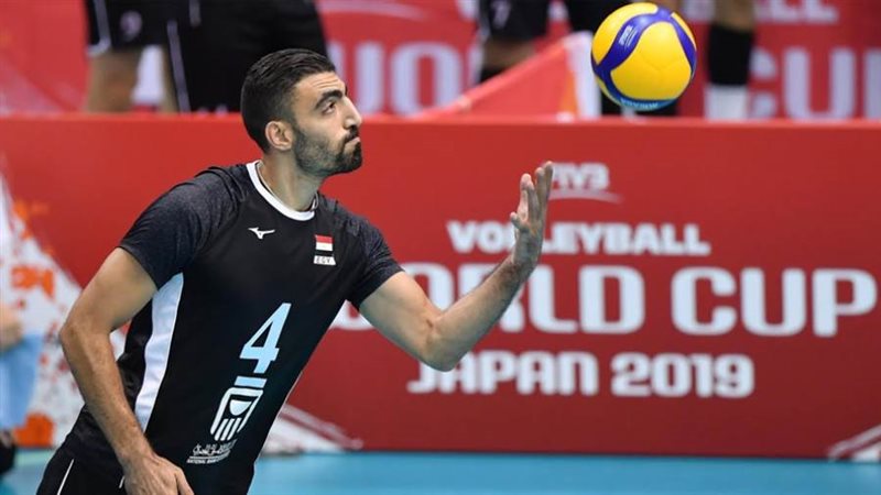 لاعب طائرة الأهلي