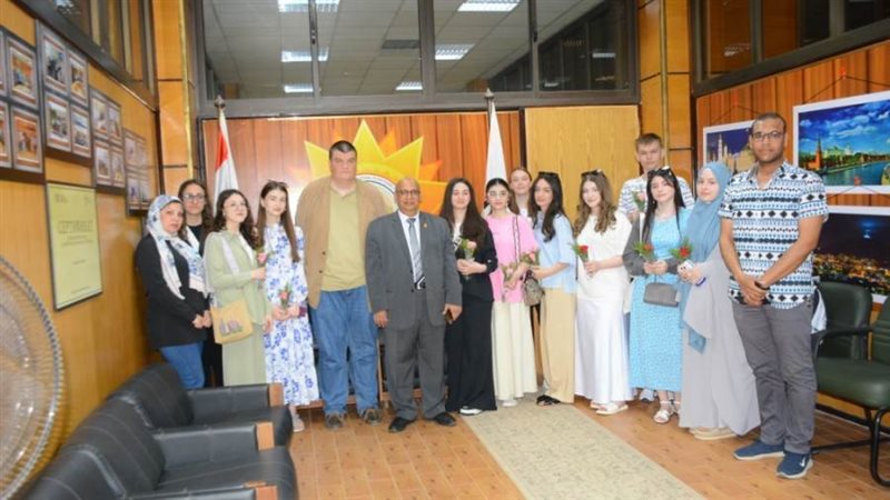 جامعة اسيوط تستقبل