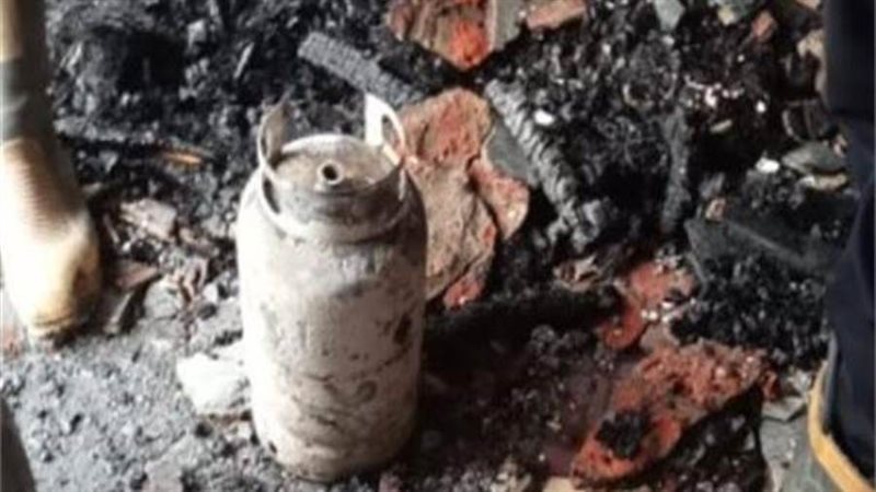 انفجار اسطوانة بوتاجاز