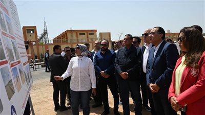 مدبولي خلال تفقده إسكان 