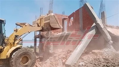 الموجة الـ 22 تزيل التعديات على أملاك الدولة والأراضي الزراعية بكفر الشيخ 