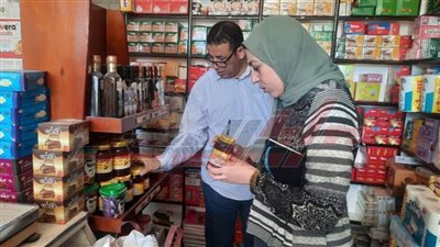 الحملات المكبرة تحرير 10 محاضر تموينية لأصحاب المحال التجارية بكفر الشيخ