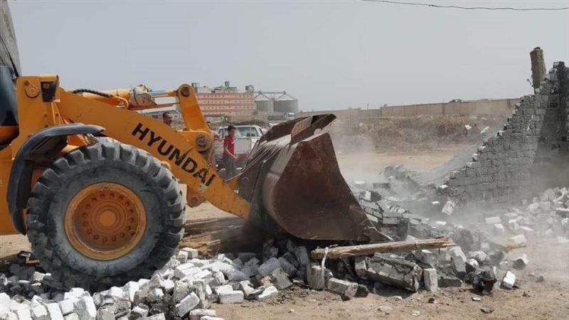 إزالة البناء المخالف