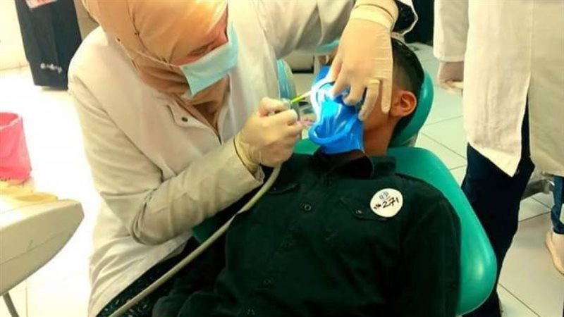 قافله طبيه لجامعة