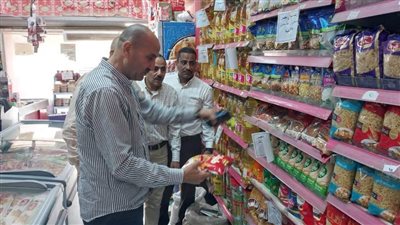 حملات لحماية المستهلك على الأسواق والمخابز ببنى سويف