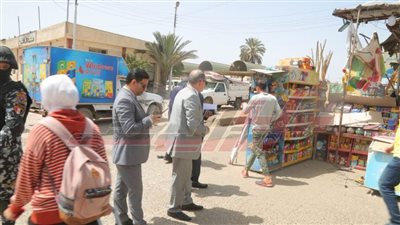 حملة مكبرة لإزالة الإشغالات والتعديات بشوارع عاصمة كفر الشيخ