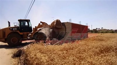 بالأرقام: حصاد المرحلة الثانية من الموجة 22 لإزالة التعديات بكفر الشيخ