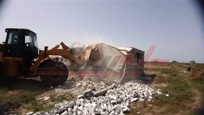 تنفيذ 18 قرار إزالة بسيدي سالم في كفر الشيخ