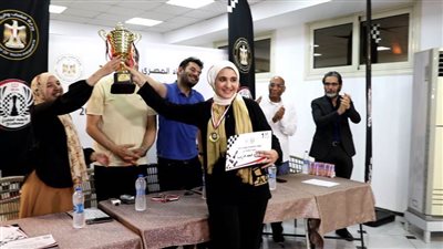 ختام ناجح لبطولة الجمهورية للشطرنج للسيدات.. ومريم عزب تحصد اللقب