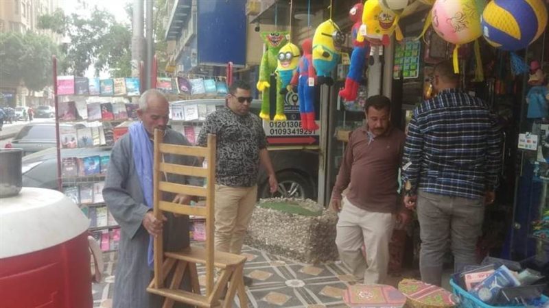 حملات لرفع الاشغالات