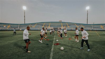 الحماس يسيطر على تدريبات بيراميدز استعدادًا للبنك الأهلي