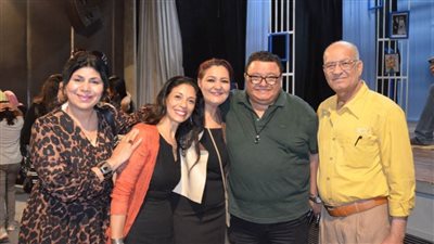 خالد جلال يشهد عرض المونودراما 