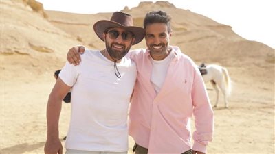 بالصور.. أحمد السقا ضيف شرف 