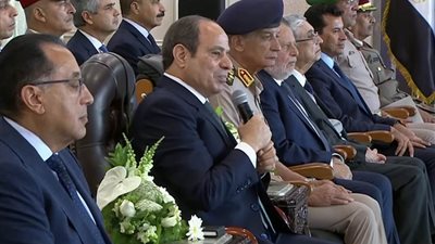 الرئيس السيسي: مصر تملك منشآت رياضية تليق بمكانتها وشعبها