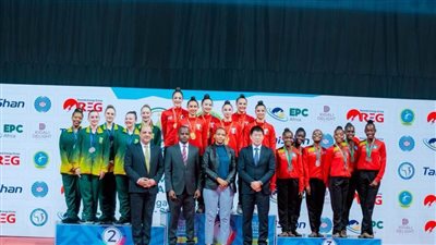 منتخب الجمباز الإيقاعي يحجز 6 مقاعد في أولمبياد باريس 2024