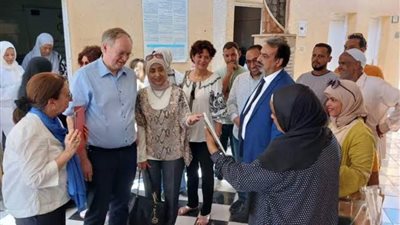 وفد مكتب صندوق الأمم المتحدة للسكان يزور أسوان