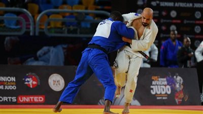 علي حازم يحصد ذهبية البطولة الأفريقية للجودو 