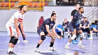 طائرة رجال الزمالك يتأهل لنهائي كأس مصر بعد الفوز على طلائع الجيش