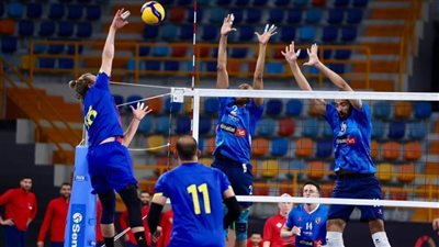 الأهلي أمام الزمالك في نهائي كأس مصر للطائرة للرجال