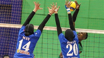 بطولة إفريقيا للكرة الطائرة| تدريبات بدنية لـ