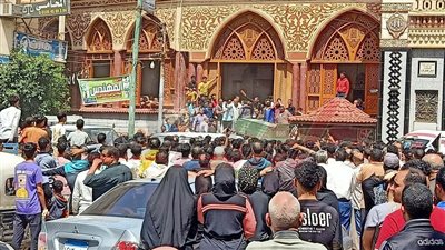 عاجل.. تشييع جثامين 3 شباب توفوا في حادث بالدقهلية 